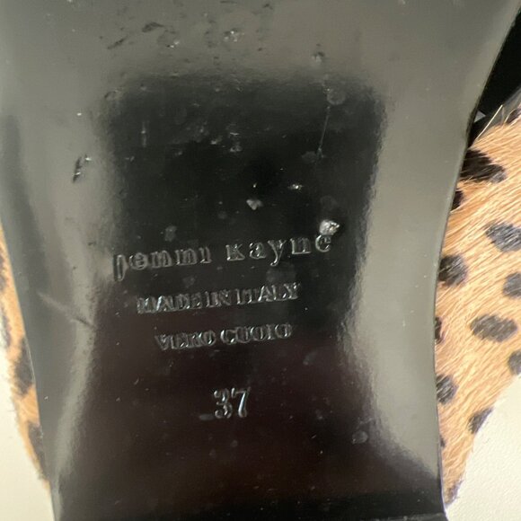 Jenni Kayne Leopard Print Slide Sandals - Picture 5 of 6